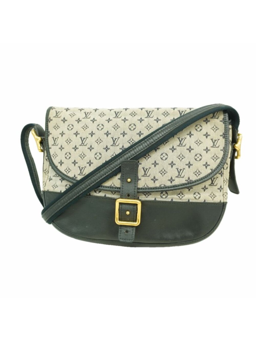 Louis Vuitton Shoulder Bag Monogram Mini Belanger Blue